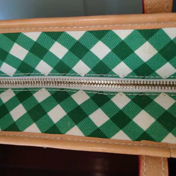 Dooney & Bourke Gingham Tote & Wallet - Picture 8 of 16